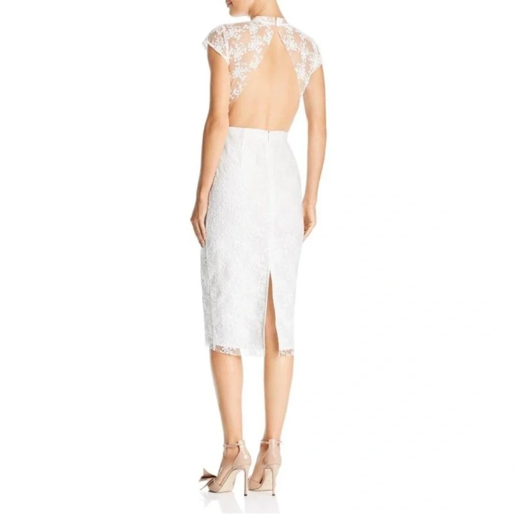 Sau Lee Emery Floral Embroidered Dress NWT Size 4 Bridal Bachelorette Wedding
